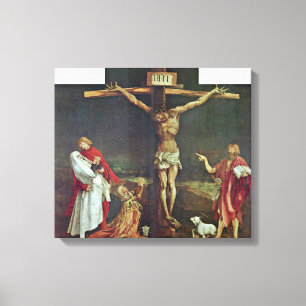 Impressão Em Tela Mathis Grunewald Gothart - crucificação do crist