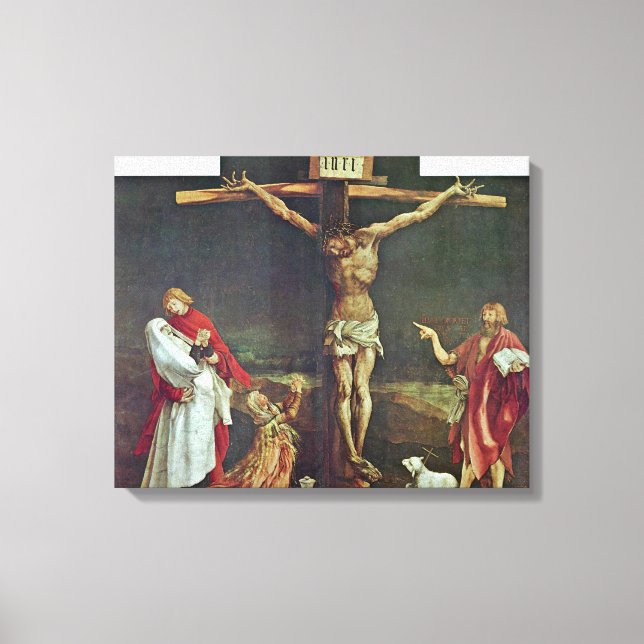 Impressão Em Tela Mathis Grunewald Gothart - Crucificação do Cristo (Frente)