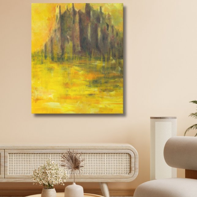 Impressão Em Tela Matizes ouros de Serenidade (Criador carregado)