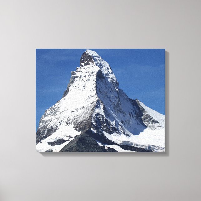 Impressão Em Tela Matterhorn, Alpes (Frente)