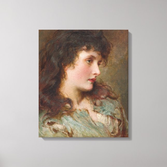 Impressão Em Tela Maud (Retrato das Mulheres Elegantes) (Frente)
