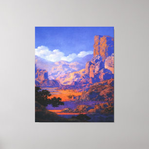 Impressão Em Tela Maxfield Parrish