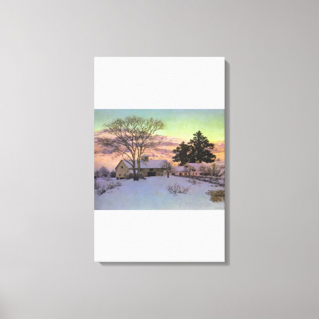 Impressão Em Tela Maxfield Parrish - Depois (Frente)