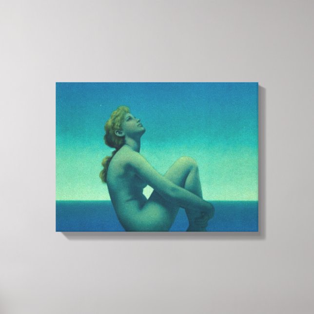 Impressão Em Tela Maxfield Parrish Stars (Frente)