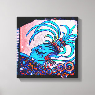 Impressão Em Tela Mayan Elf: Desafio