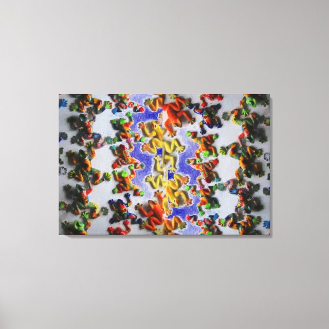 Impressão Em Tela Mazatlan Sapo Oil (Frente)