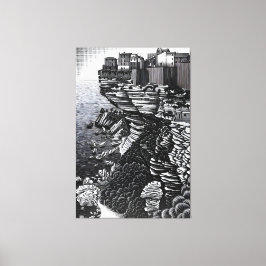 Impressão Em Tela MC Escher art style