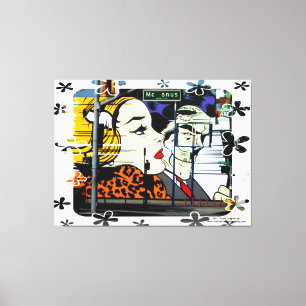 Impressão Em Tela McAnus Street