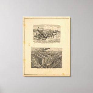 Impressão Em Tela McCormick Empresa, Chicago, Illinois