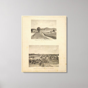 Impressão Em Tela McFarland, residências de Smith