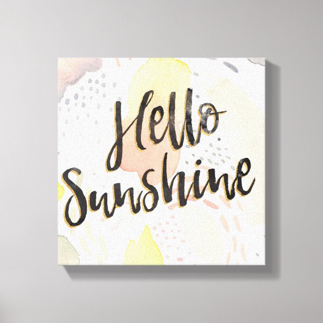 Impressão Em Tela Meadow Breeze II | Hello Sunshine (Frente)