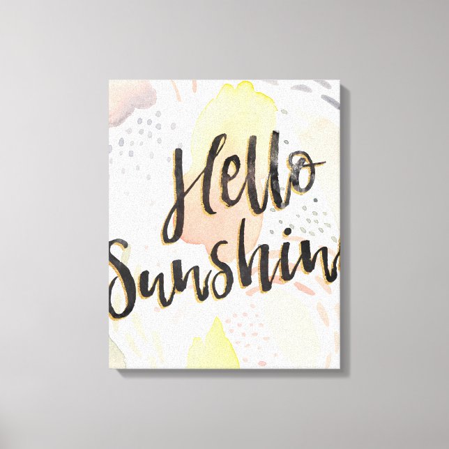 Impressão Em Tela Meadow Breeze II | Hello Sunshine (Frente)