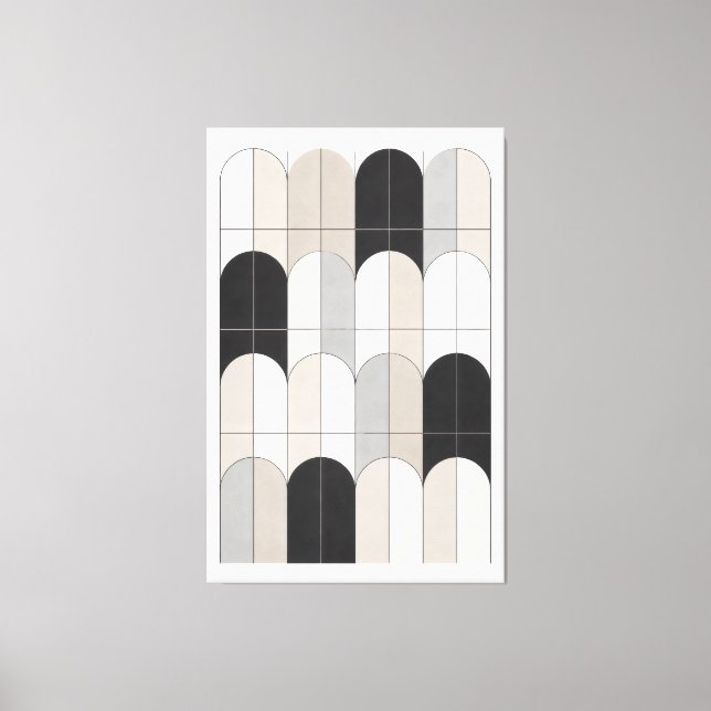 Impressão Em Tela Measured Silence (Frente)