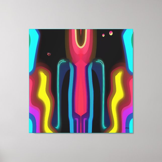 Impressão Em Tela Measuring the Difference Between Doing and Saying (Frente)