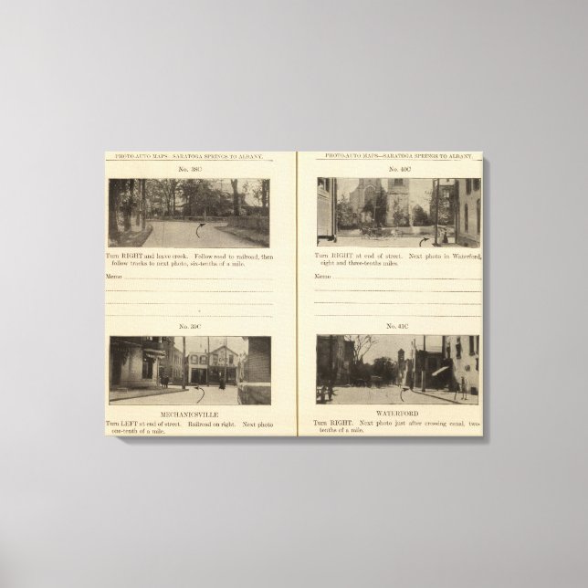 Impressão Em Tela Mechanicsville Waterford (Frente)