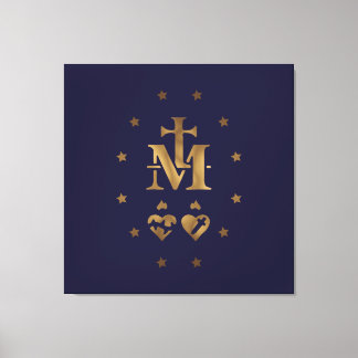 Impressão Em Tela Medalha Miraculosa, Medalha de Nossa Senhora de Gr