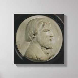 Impressão Em Tela Medalhão do alivio de Frederic Ozanam
