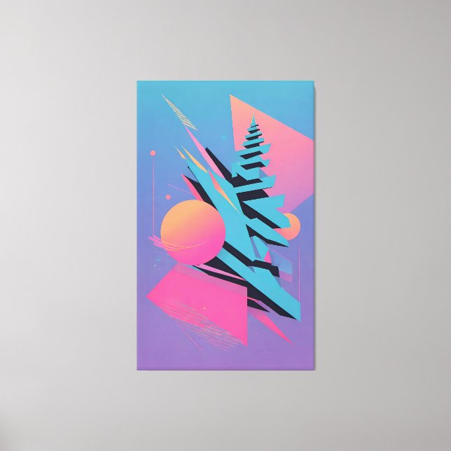 Impressão Em Tela Médio do século Design - Ken Gage Art (Frente)