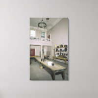 Médio interior da cozinha do século XVIII