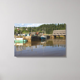 Impressão Em Tela Médio na Baía de Fundy na Rua.