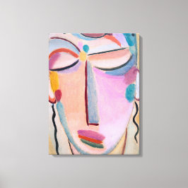 Impressão Em Tela Meditação Alexej von Jawlensky - Arte Figurativa