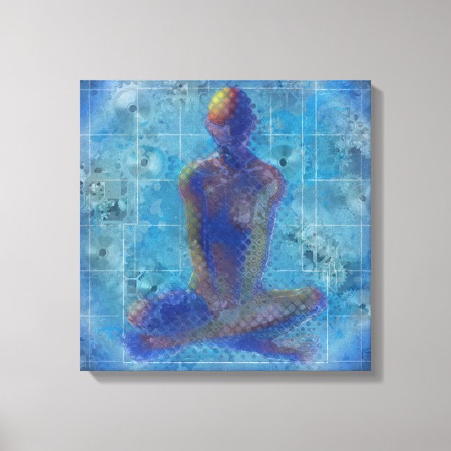 Impressão Em Tela Meditação por T. Orr (Frente)