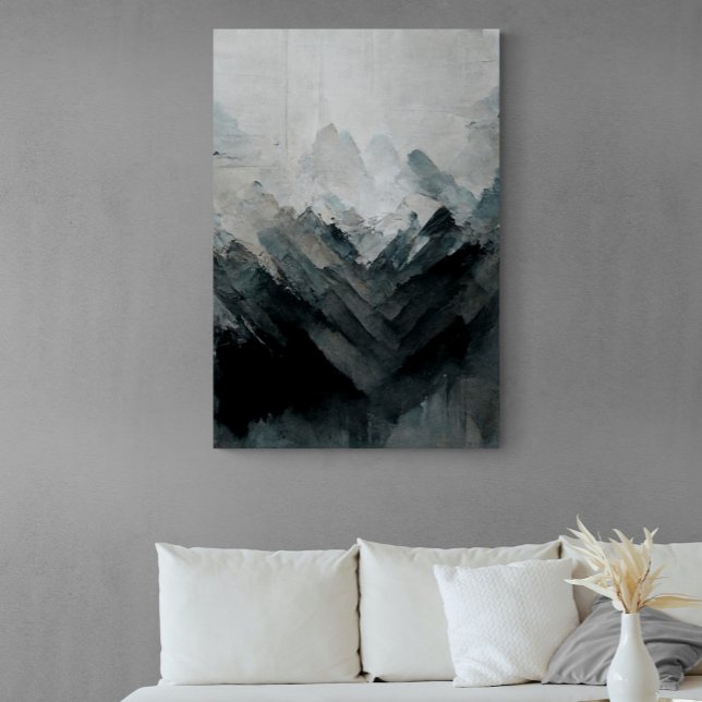 Impressão Em Tela Meditative landscape painting "Tranquil Cay".  Can (Criador carregado)