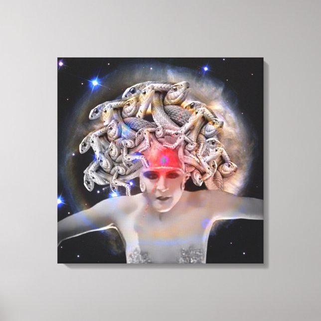 Impressão Em Tela Medusa (Frente)