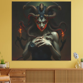 Impressão Em Tela „Medusa – Blick der Macht“