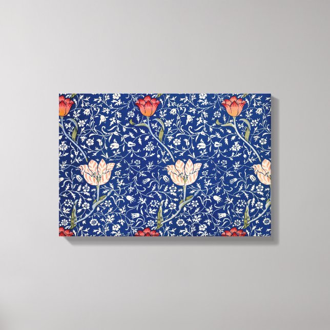 Impressão Em Tela Medway Pattern (por William Morris) (Frente)