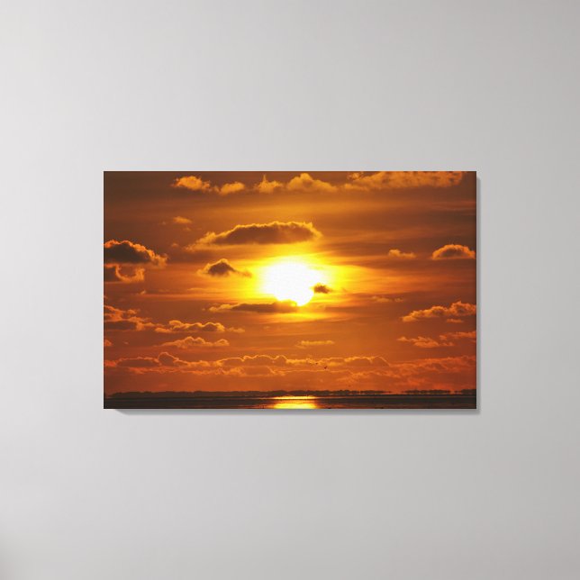 Impressão Em Tela Meer und Sonne für Deine Wand! (Frente)