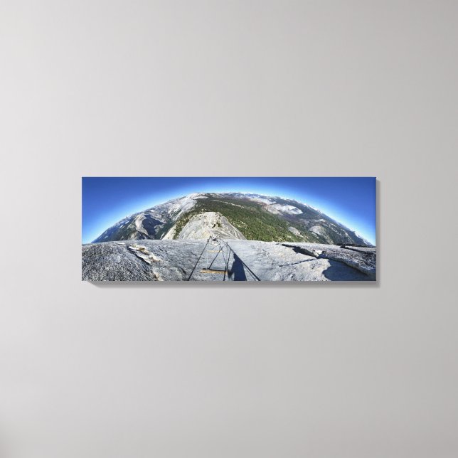 Impressão Em Tela Meia pomba olhando para baixo dos cabos - Yosemite (Frente)