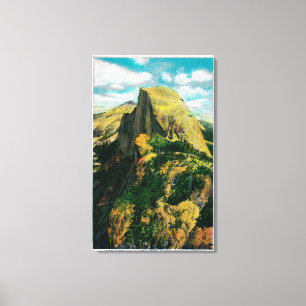 Impressão Em Tela Meio resto da abóbada e da nuvem do ponto da