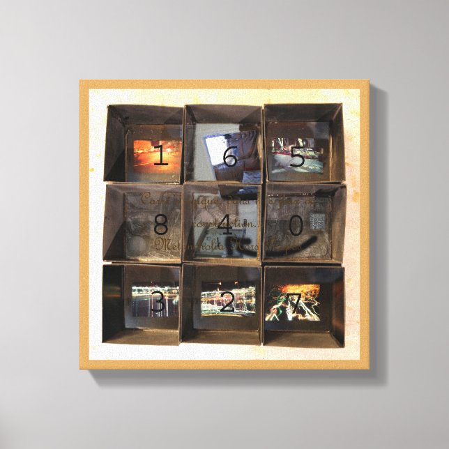 Impressão Em Tela Melancholia Hors Propos por Pascale Baud (Frente)