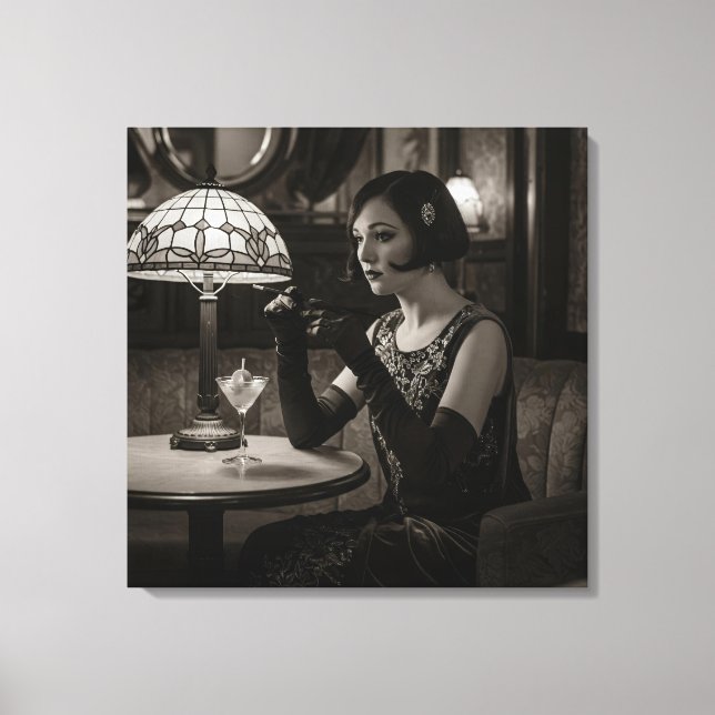 Impressão Em Tela Melancholy, by Natasha Us   (Frente)