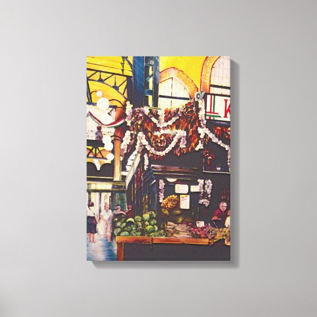 Impressão Em Tela Melhor Brunch de Budapeste (Frente)