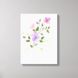 Impressão Em Tela Melhor Flor 