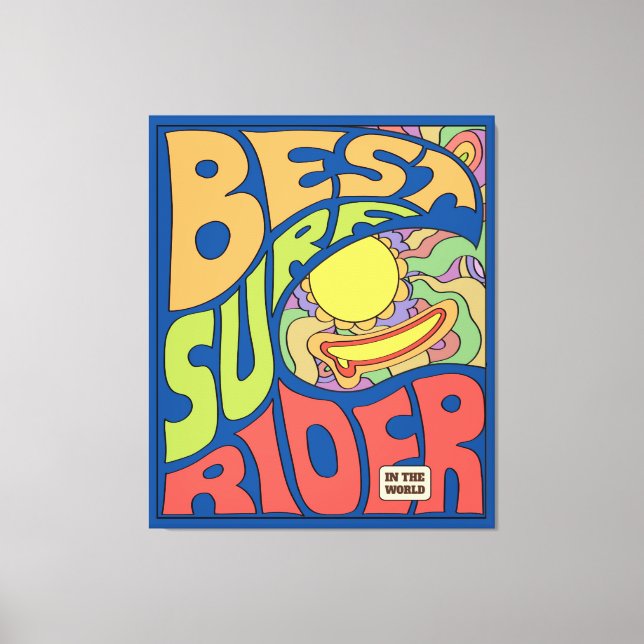 Impressão Em Tela Melhor Poster Nunca (Frente)