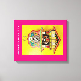 Impressão Em Tela Melhor que um relógio de cuco? Uma canvas.