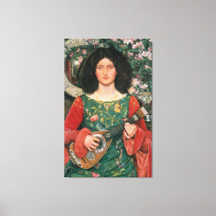 Impressão Em Tela Melody (Música), c. 1895/1897, por Kate Bunce