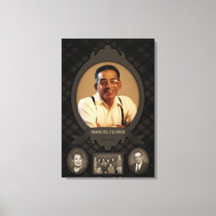 Impressão Em Tela memorial da armação da foto de família