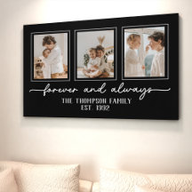 Memórias da Família Colagem de Fotos Personalizada