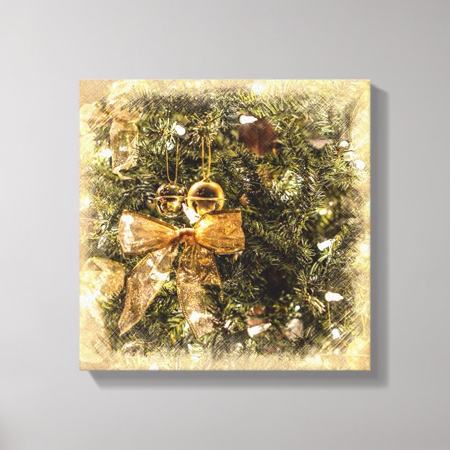 Impressão Em Tela Memórias de Natal (Frente)