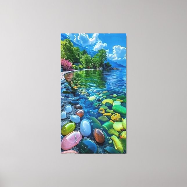 Impressão Em Tela Memórias Peludas – Retratos Personalizados em Tela (Frente)