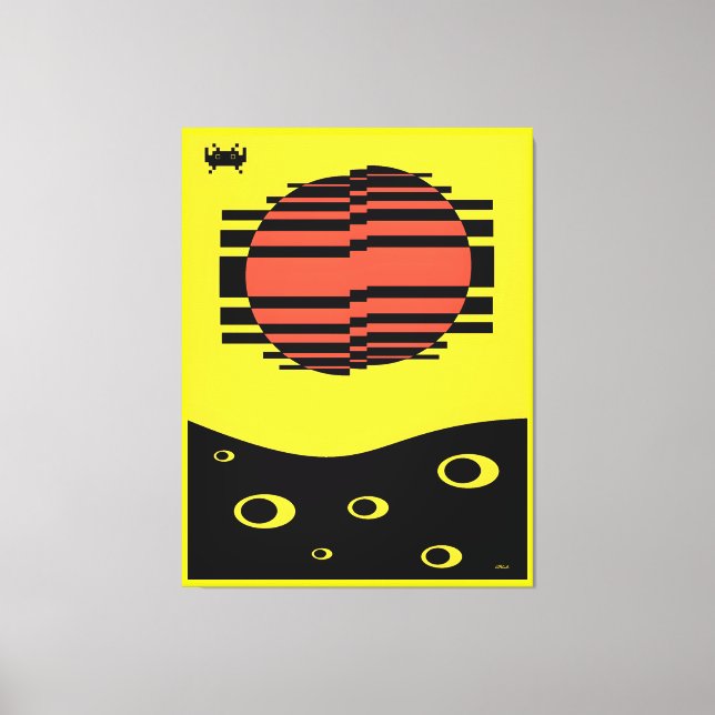 Impressão Em Tela Memphis Bitossi Dream (Frente)