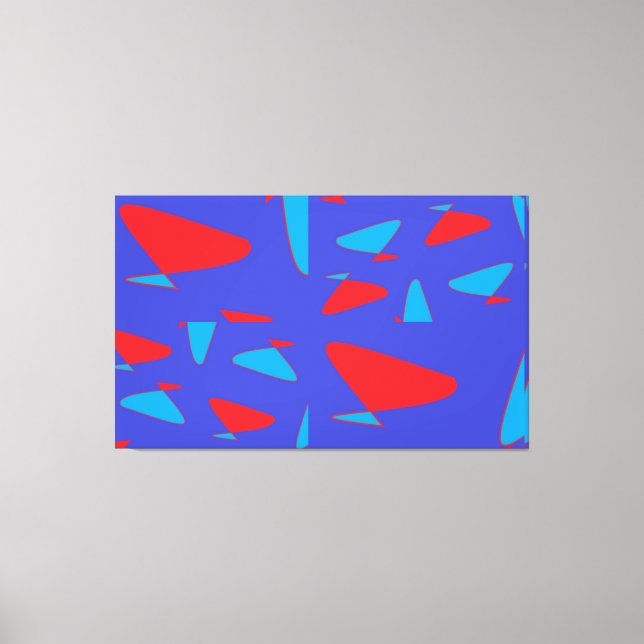 Impressão Em Tela Memphis Wine (Frente)