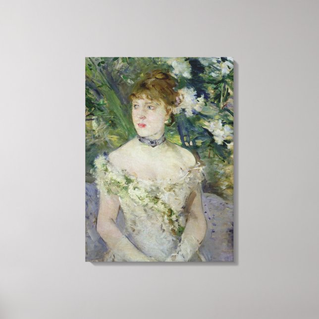 Impressão Em Tela Menina de vestido, 1879 (Frente)