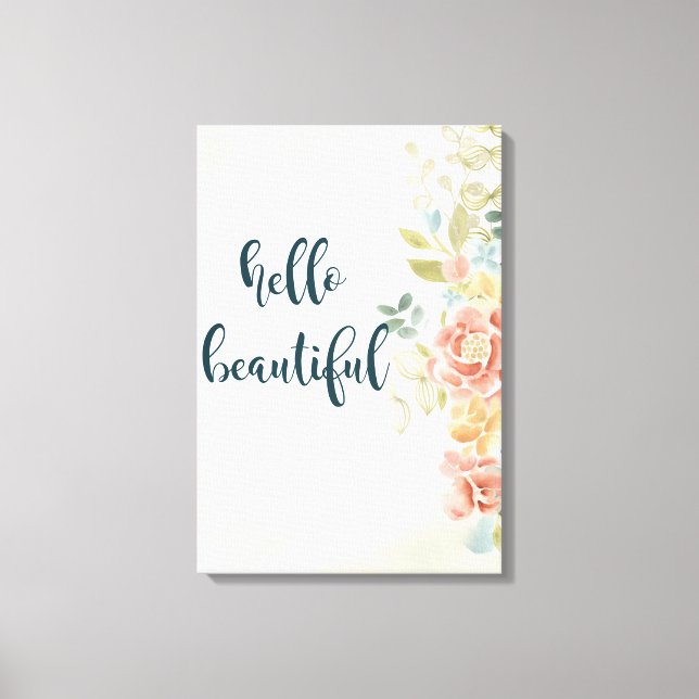 Impressão Em Tela Menina I (Frente)