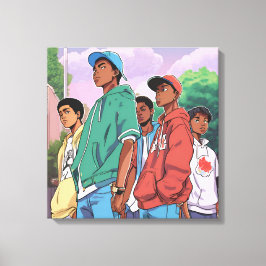 Impressão Em Tela Meninos para Homens