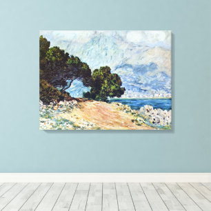 Impressão Em Tela Menton visto do Cap Martin por Claude Monet